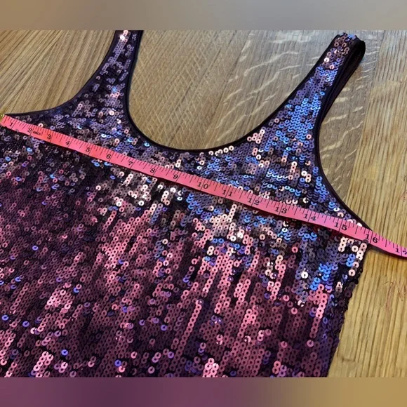 EXPRESS Sequin Mini Dress - Picture 4 of 10